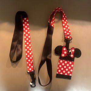 Authentic official, Disney parks, pin trading lanyards